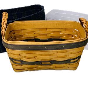 Longaberger 1997 Collectors Club RENEWAL Basket with Liner Protector Flyer